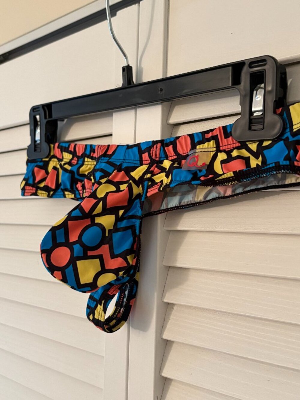 PetitQ Mondi Geometric Thong